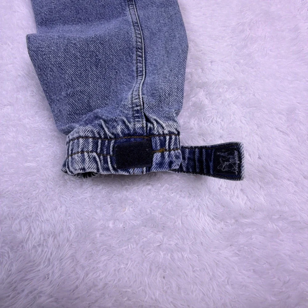 DeFacto Jeans High-Rise‎ Painter Jogger Women's 30 Blue Denim